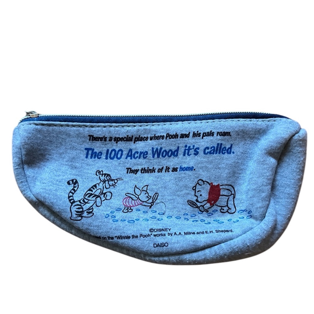 NWOT Daiso Disney Winnie The Poo Cosmetic Bag